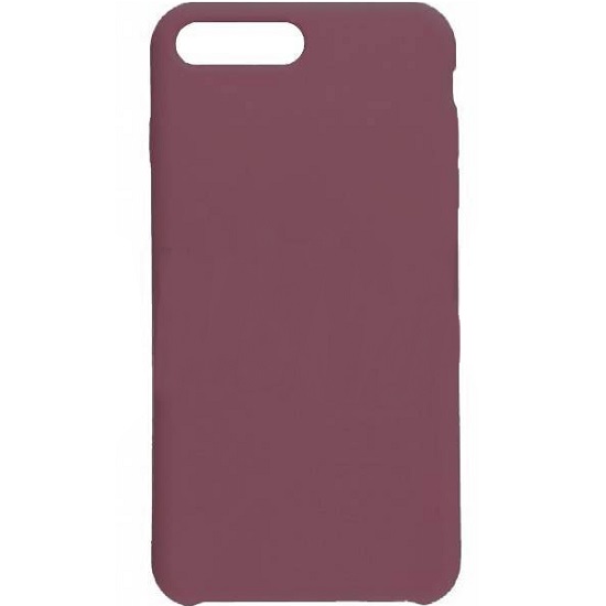 Cиликоновый чехол CTR для iPhone 7 Plus Soft Touch (красная роза) 36