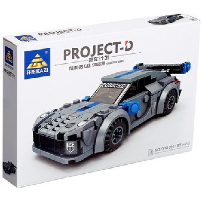 Конструктор KAZI «Гонка. Спорткар», 157 деталей 10668362