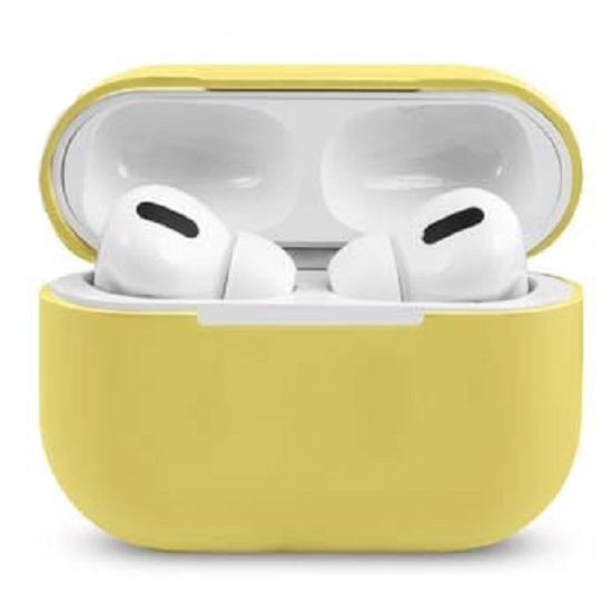 Силиконовый чехол ISA для AirPods 3 №14 yellow