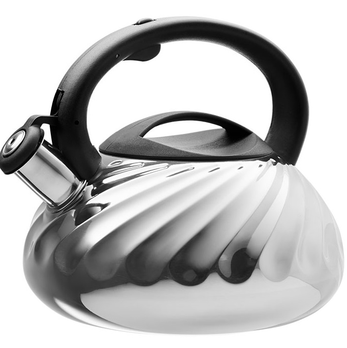 Чайник со свистком 3,0 л Webber BE-0590 из нержавеющей стали