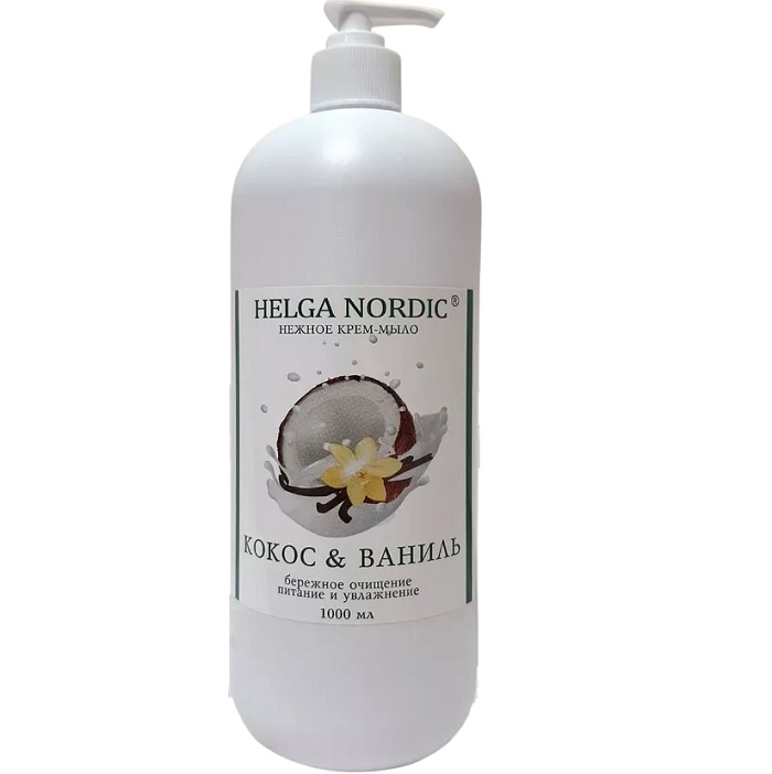 Жидкое крем- мыло HN "Кокос & ваниль", 1000мл/ PF55301