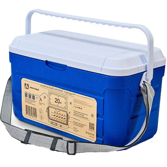 Термоконтейнер "Арктика" 20 л, 52 х 27.5 х 28.5 см, синий 2478410