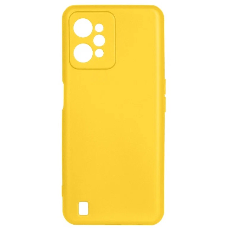 Силиконовый чехол DF для Realme C31 DF rmCase-19 (yellow)