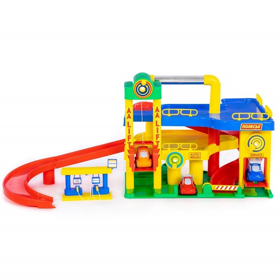 Гараж №1 с автомобилями (в коробке)