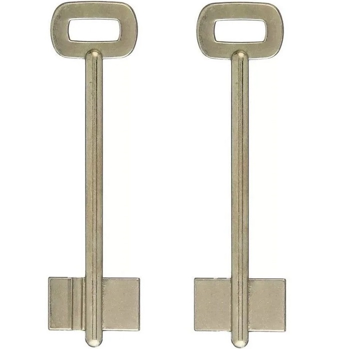 Заготовка ключа Ростов-1 106*28*16,2 мм, лат., б/п