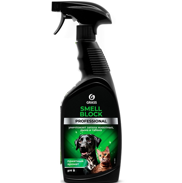 Нейтрализатор запаха GRASS Smell Block Professional, 600мл (125536)