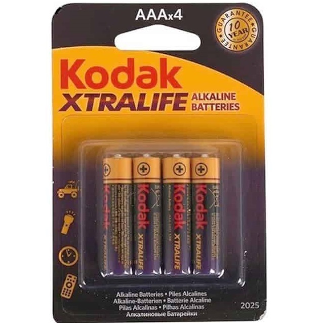 Элемент питания KODAK LR03 BL-4  XTRALIFE [K3A-4]