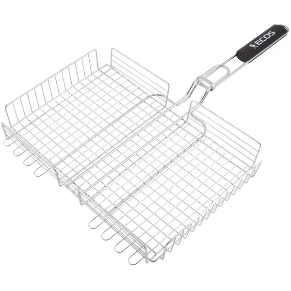 Решетка для барбекю ECOS RD-103C (р-р40х27х5см, длина 62 см) арт 999609