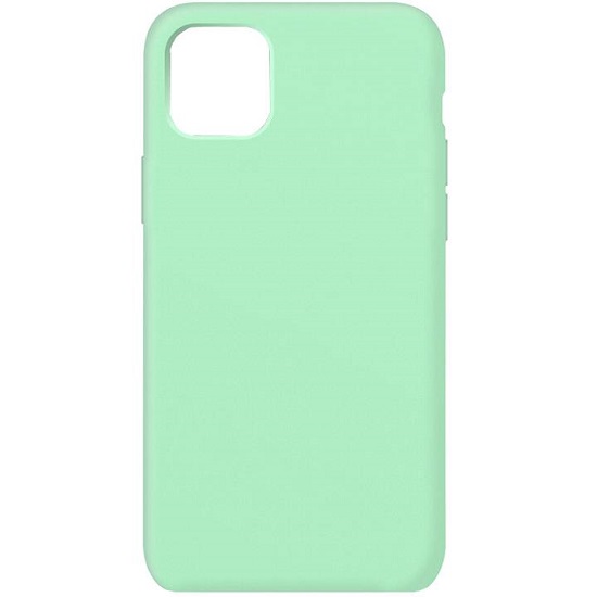 Силиконовый чехол STR Soft Touch для iPhone 11 Pro Max (светло-зеленый) 50 версия 2