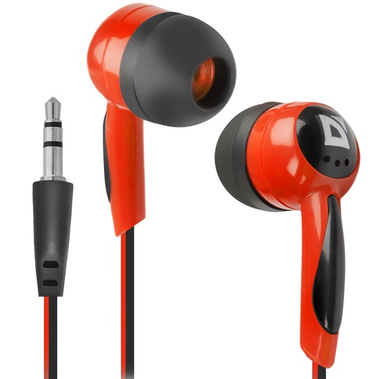 Наушники DEFENDER Basic 604 Red