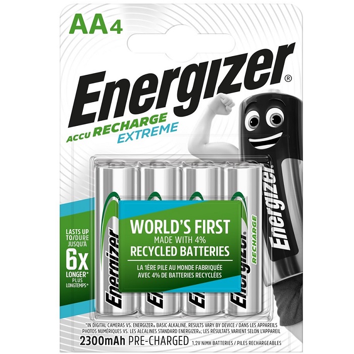 Аккумулятор ENERGIZER R06 2300 Ah Extreme BL-4 (4 шт.)