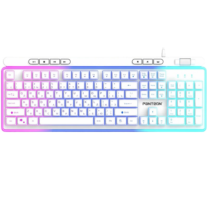 Клавиатура JETACCES PANTEON M210 White