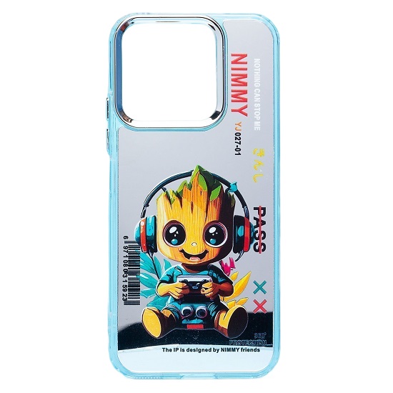 Задняя накладка PC092 для Honor X8b (груд) (transparent)