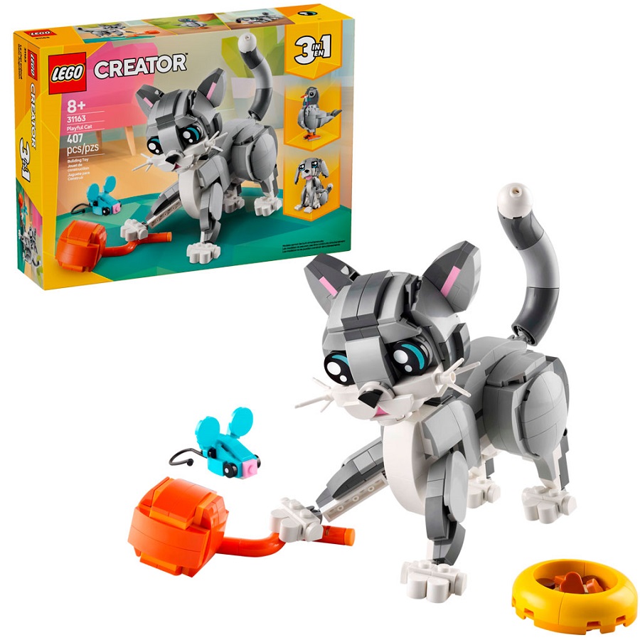 Конструктор LEGO CREATOR 31163 Игривый котик