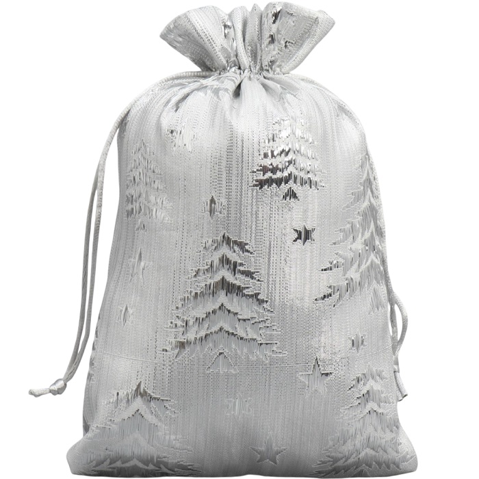 Мешочек подарочный парча «Новогодний лес», 16×24 см 9717582