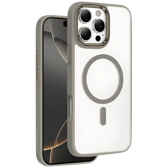 Задняя накладка KEEPHONE ARMOR GRIP MagSafe для iPhone 16 Pro Max Titan