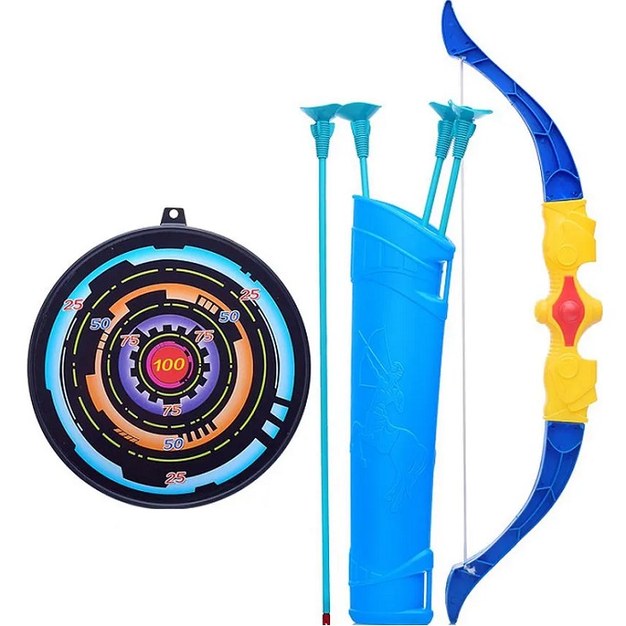 Набор лук с цветной мишенью, в пакете УТМ01375982