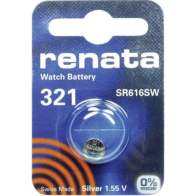 Элемент питания RENATA R321 (SR616SW) BOX-10