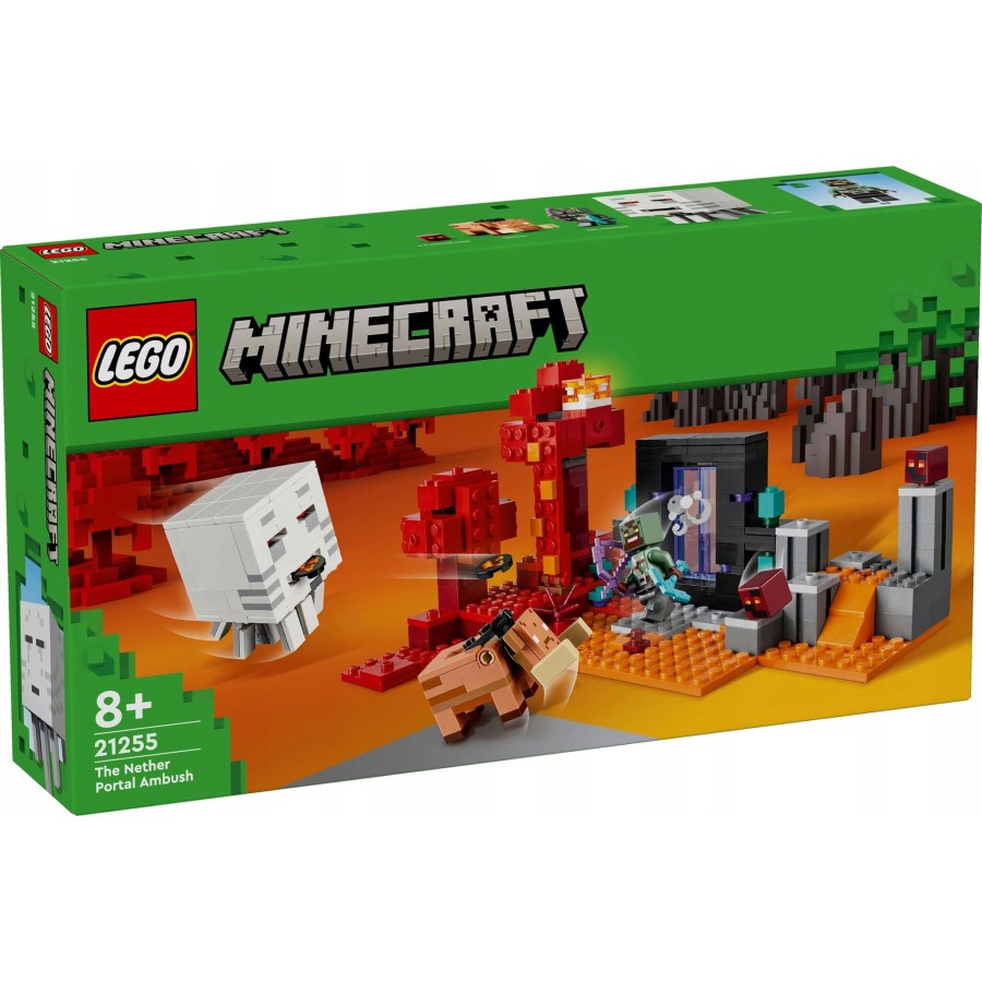 Конструктор LEGO Minecraft 21255 Засада на портале Пустоты