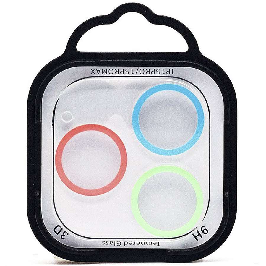 Противоударное стекло для камеры СG07 для iPhone 15 Pro/15 Pro Max (1) (multicolor) (231411)