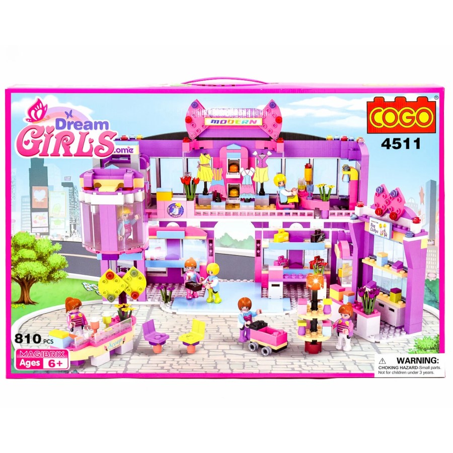 Конструктор SHANTOU YISHENG Торговый центр, 810 деталей  4511