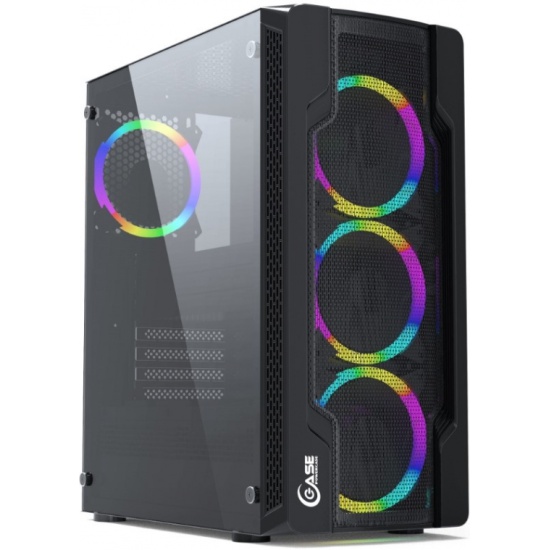 Корпус Powercase Mistral X4 Mesh LED CMIXB-L4