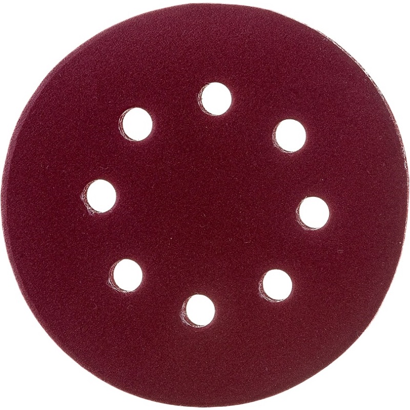 Шлифлист REDVERG для эксцентриковых шлифмашин 8 отверстий
125мм Р400 (5шт)(920531)