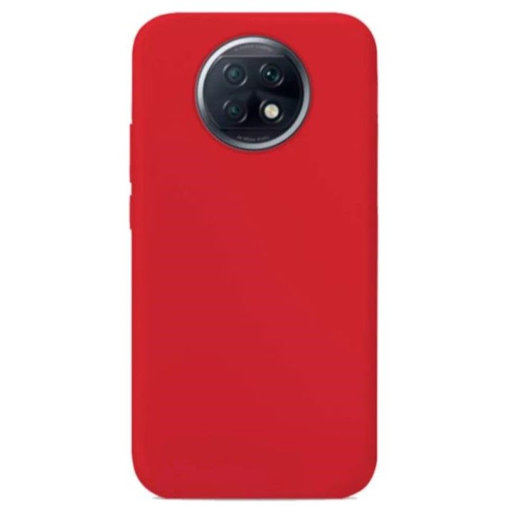 Силиконовый чехол SKIN SHELL для Xiaomi Redmi Note 9T (Красный)