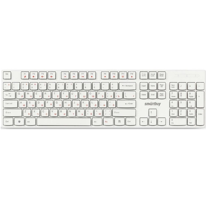 Клавиатура SMARTBUY ONE 238 белый