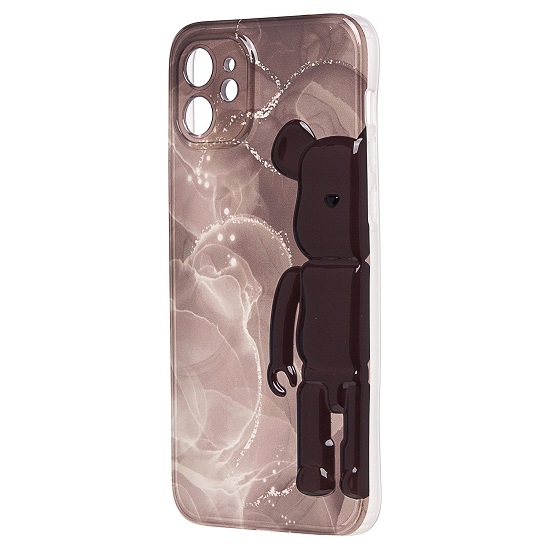 Задняя накладка SC332 для iPhone 12 (bordo)