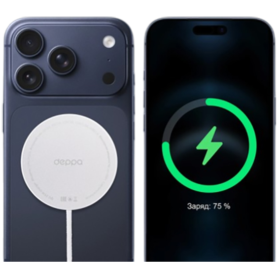 Беспроводное ЗУ Deppa MagSafe Charger 25W