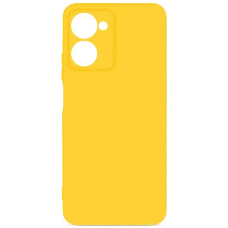 Силиконовый чехол DF для Realme 10 Pro (5G) DF rmCase-28 (yellow)
