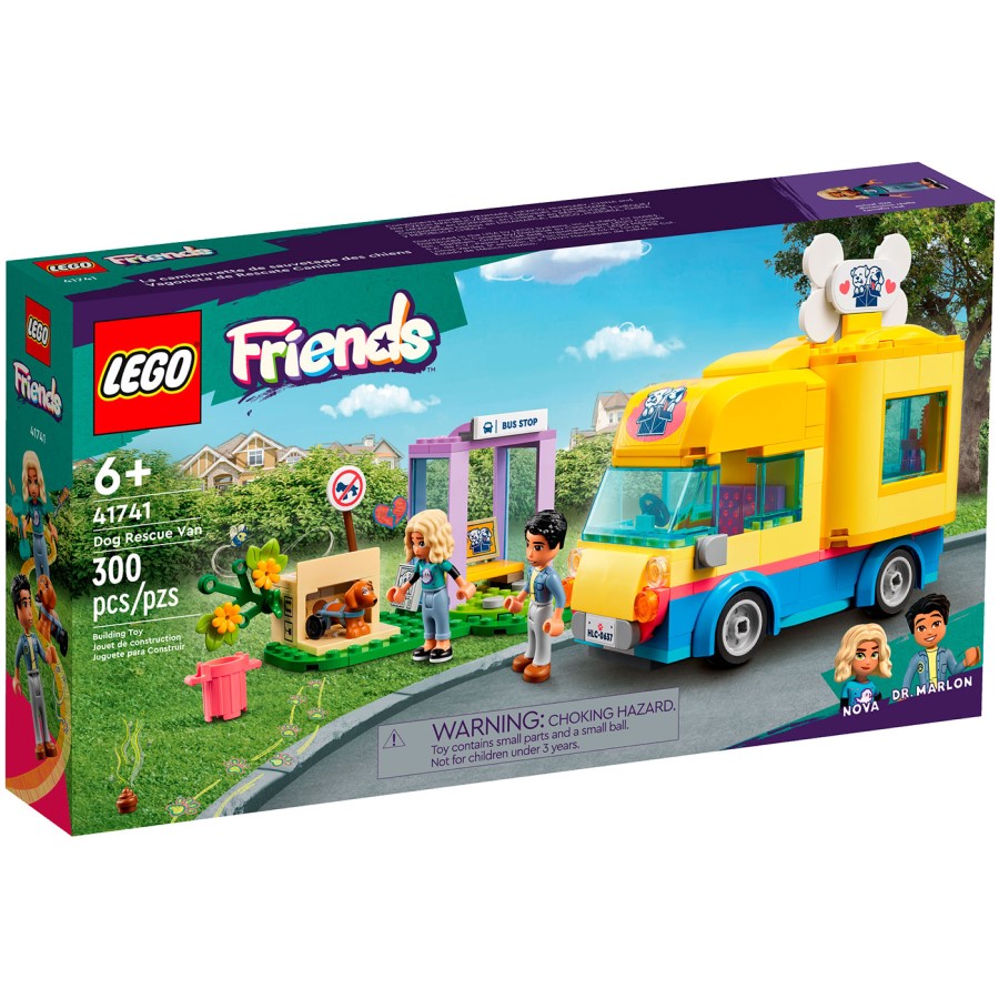 Конструктор LEGO Friends 41741 Спасательный фургон для собак