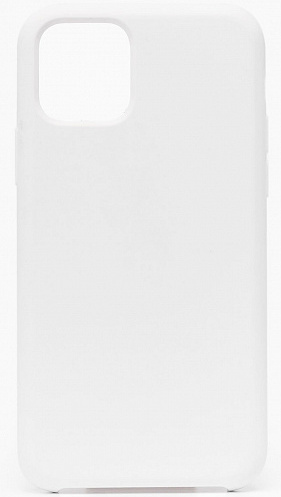 Силиконовый чехол SILICONE CASE для Iphone 11 Pro Max №09 белый
