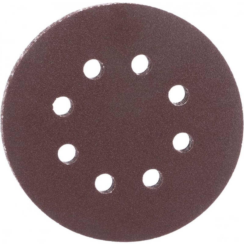 Шлифлист REDVERG для эксцентриковых шлифмашин 8 отверстий
125мм Р120 (5шт)(920481)