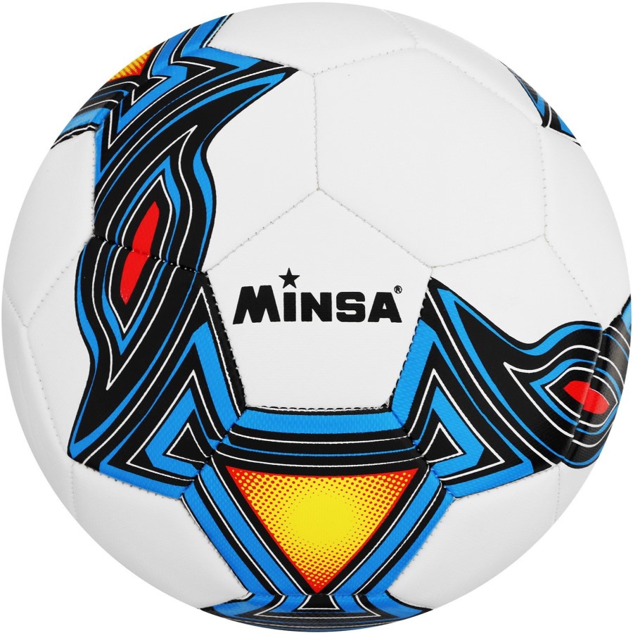 Мяч футбольный MINSA, TPU, машинная сшивка, 32 панели, р. 5
