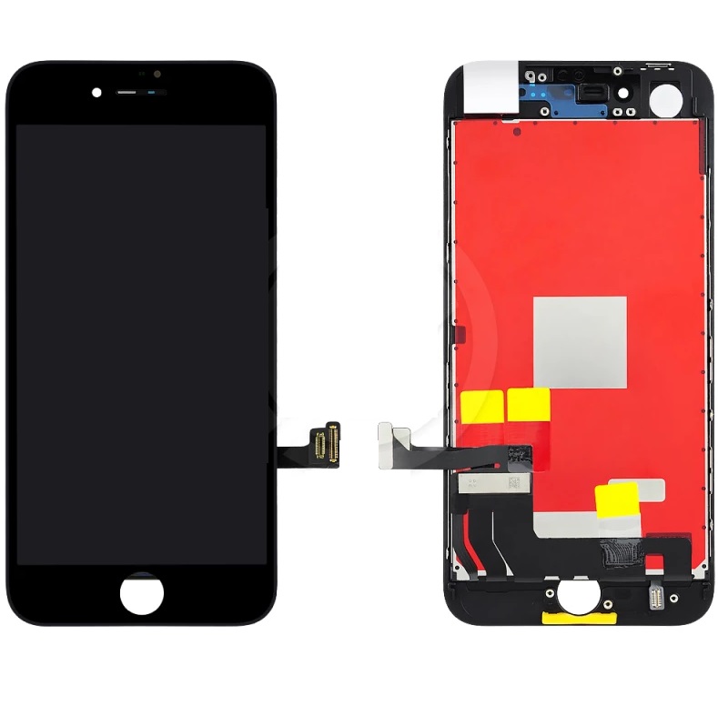 Дисплей для Iphone 8/SE 2020 + тачскрин черный с рамкой (Premium)