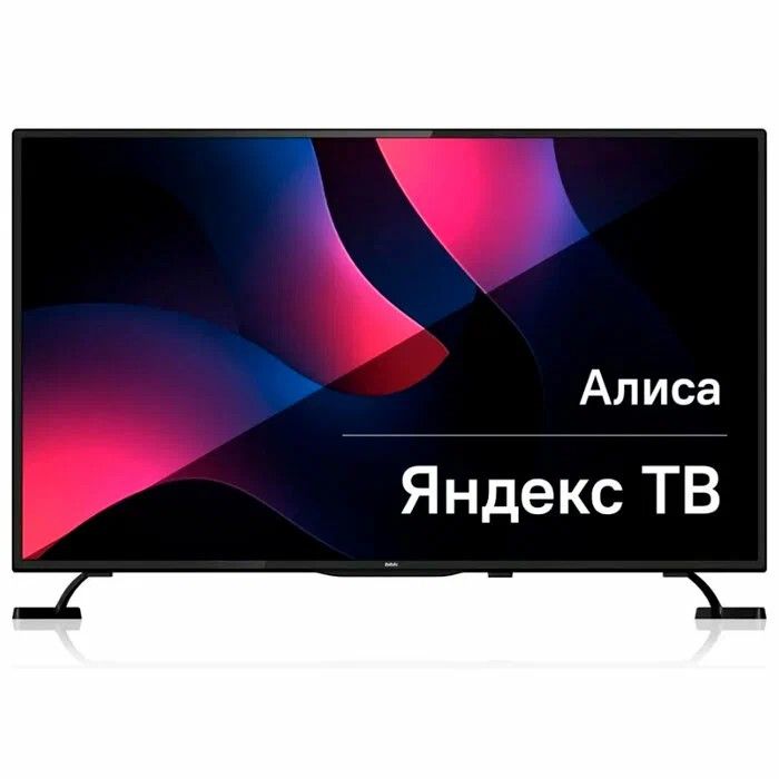 Телевизор BBK 55LEX-8280/UTS2C Яндекс.ТВ черный 55"