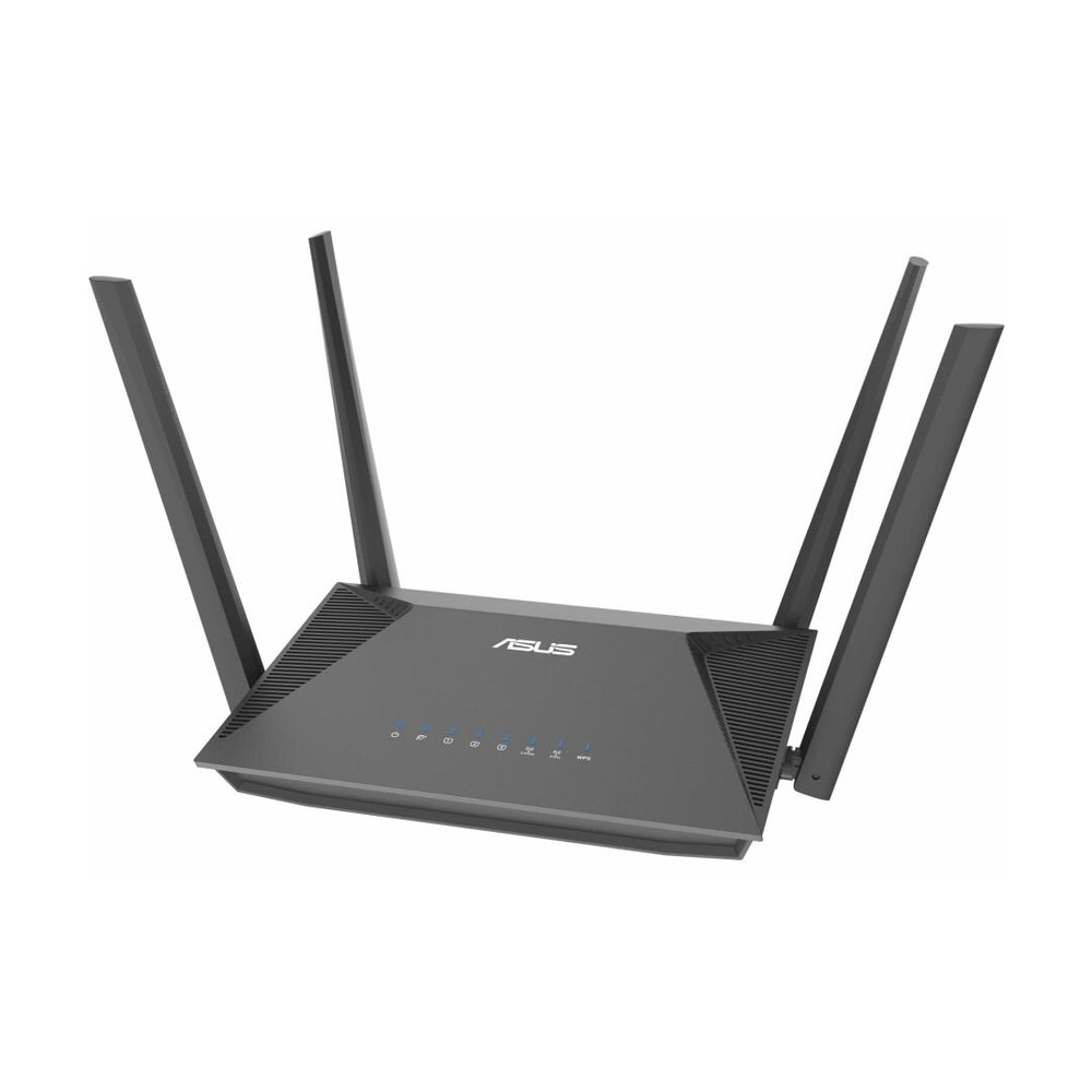 Роутер WiFi ASUS RT-AX52 AX1800 10/100/1000BASE-TX черный