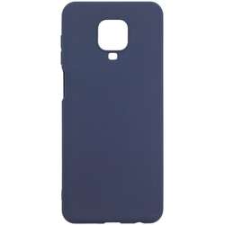 Задняя накладка ZIBELINO Soft Matte для Xiaomi Redmi Note 9S/9 Pro (синий)