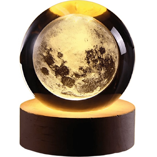 Ночник 3D iLikeGift «Moon» (6 см) 149-031