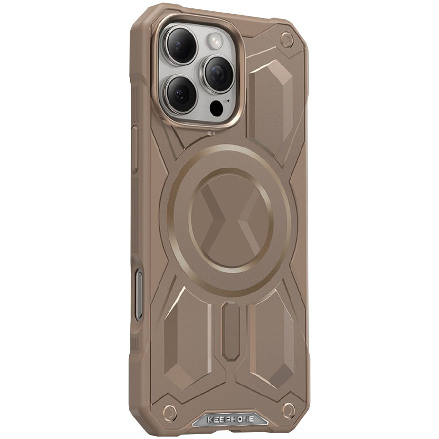 Задняя накладка KEEPHONE MONARCH MAGSAFE для iPhone 16 PRO MAX DESERT