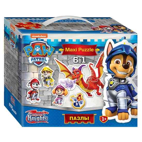 Пазл Step Puzzle 6в1 "Щенячий патруль" (Никелодеон)