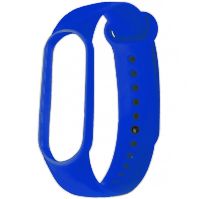 Силиконовый ремешок ISA для Mi Band 7 silicon loop Royal blue #13