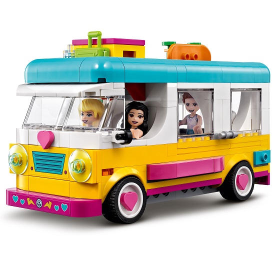 Конструктор LEGO Friends 41681 Лесной дом на колесах и парусная лодка (Уценка)