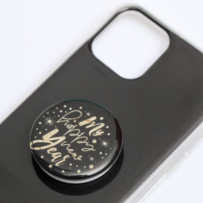 Задняя накладка NONAME для iPhone 11 pro «Мой новый год» с попсокетом