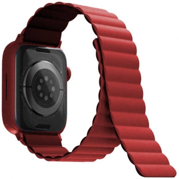 Силиконовый ремешок MUTURAL MODI для Apple Watch 42-49мм красный