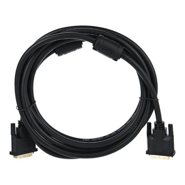 Кабель DVI-D <--> DVI-D  3.0м VCOM VDV6300-3M, 2 фильтра