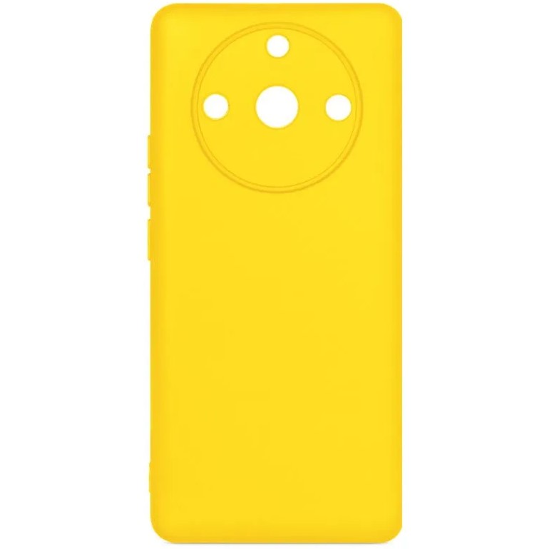 Силиконовый чехол DF для Realme 11 Pro+ DF rmCase-36 (yellow)