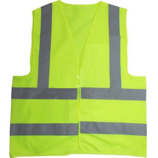 Жилет светоотражающий универсальный зелёный